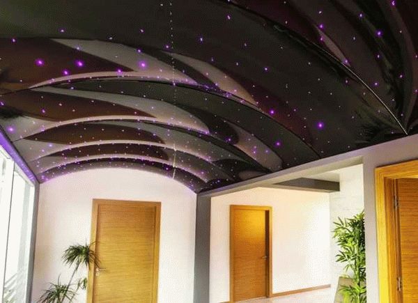 Красивые идеи для дизайна потолков из гипсокартона, натяжных и навесных